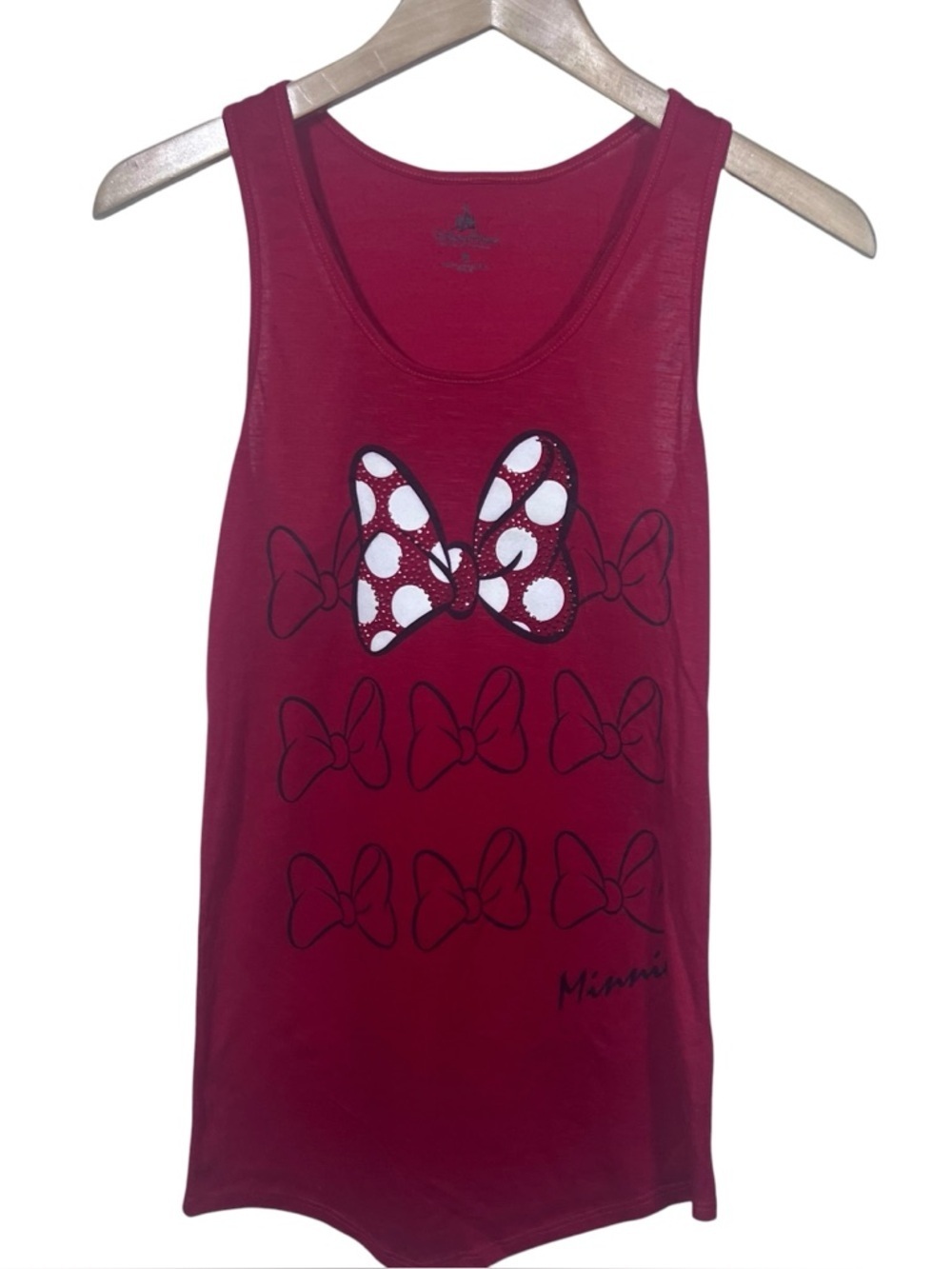 Minnie Mouse Disney Parks Tank Top Size Medium